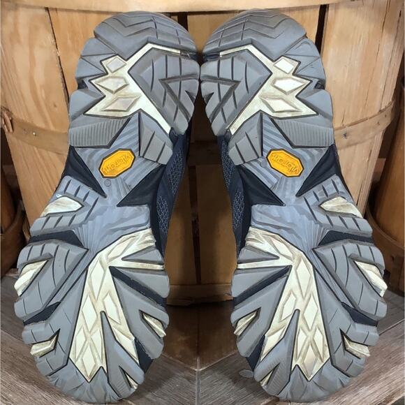 Merrell Moab FST Gray Black Vibram Trail Hiking Walking Shoes Womens Size 9.5 - Picture 9 of 10